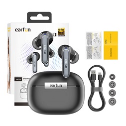 EarFun Air2 True Wireless Bluteooth fekete fülhallgató