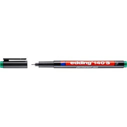 Edding 140 S OHP Permanent 0,3mm zöld marker