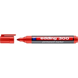 Edding 300 1,5-3mm Permanent piros marker