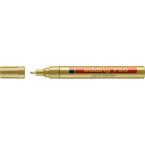 Edding 750 2-4mm arany lakkmarker