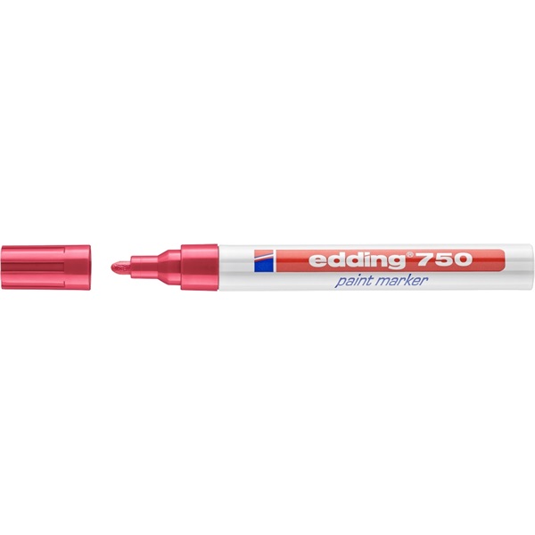 Edding 750 2-4mm piros lakkmarker