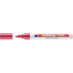 Edding 750 2-4mm piros lakkmarker