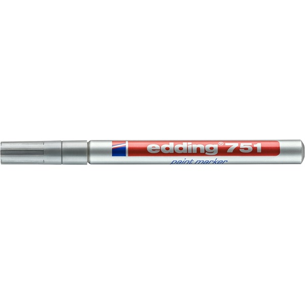 Edding 751 1-2mm ezüst lakkmarker