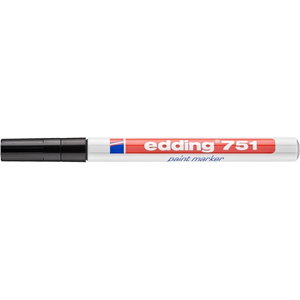 Edding 751 1-2mm fekete lakkmarker