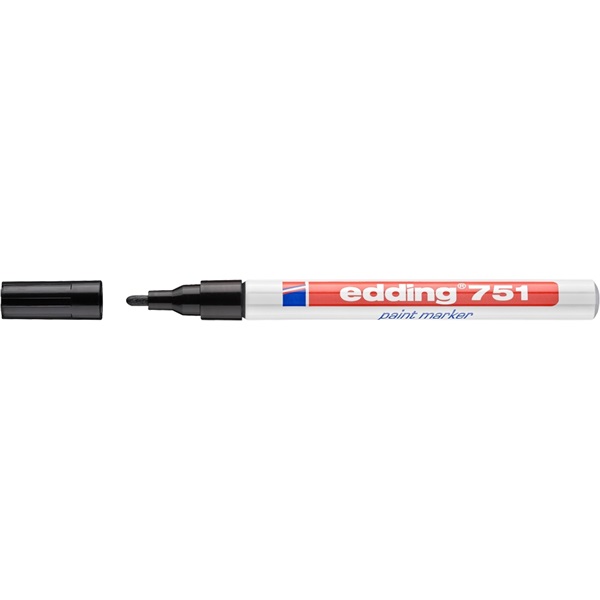 Edding 751 1-2mm fekete lakkmarker