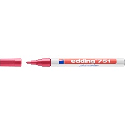 Edding 751 1-2mm piros lakkmarker