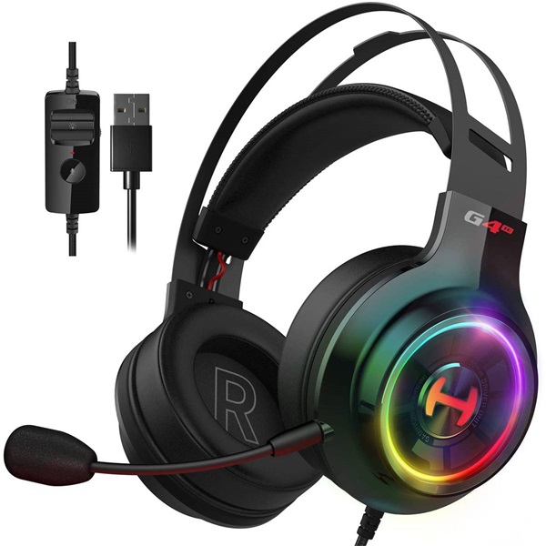 Edifier HECATE G4 TE RGB 7.1 fekete gamer headset