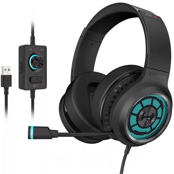 Edifier HECATE G7 fekete gamer headset