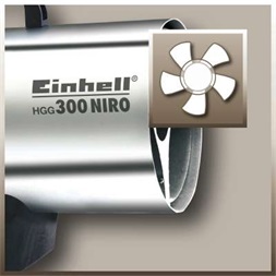 Einhell 2330910 HGG 300 Niro komplett hőlégbefúvó