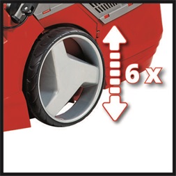 Einhell 3413130 PXC GE-CM 43 Li M Kit 2x4,0Ah akkuval akkumulátoros fűnyíró