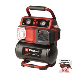 Einhell 4020410 PXC TE-AC 18/75 Li OF - Solo akkus kompresszor