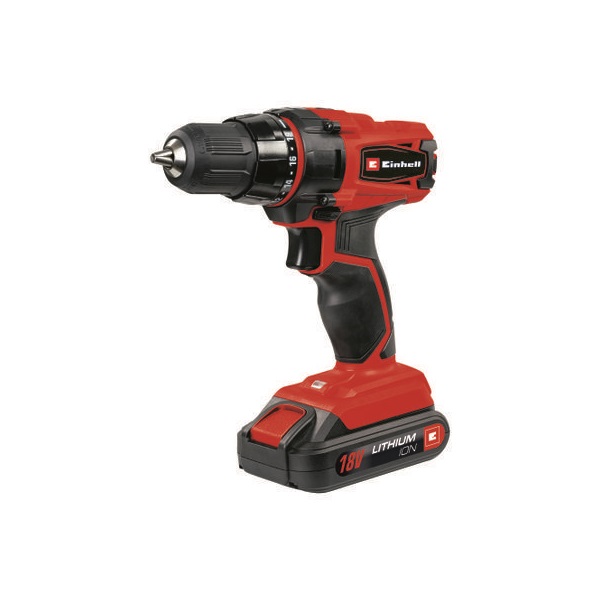 Einhell 4513820 TC-CD 18-2 Li 2x1,3 Ah akkuval akkumulátoros csavarozó