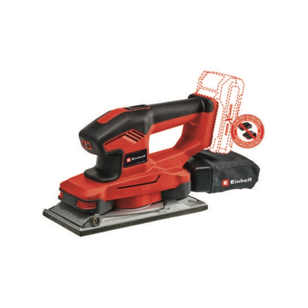 Einhell 4460720 PXC TE-OS 18/230 Li-Solo akku és töltő nélkül akkumulátoros rezgőcsiszoló