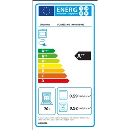 Electrolux EOA9S31WZ fekete beépíthető sütő