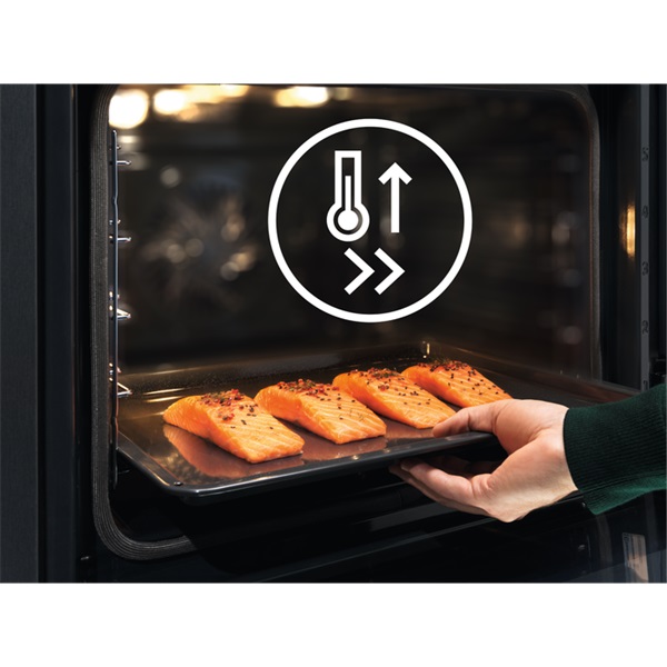 Electrolux EOE7P31X fekete beépíthető sütő