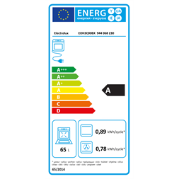 Electrolux EOH3C00BX inox beépíthető sütő