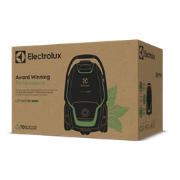 Electrolux EUOC9GREEN UltraOne csendes fekete porzsákos porszívó