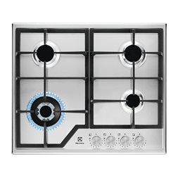 Electrolux KGS64362SX inox beépíthető gáz főzőlap