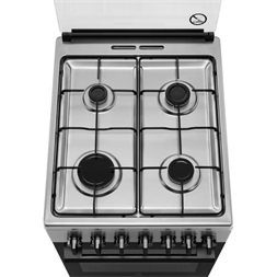 Electrolux LKK520002X inox kombinált tűzhely