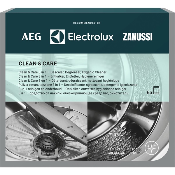 Electrolux M3GCP400 6 db-os 3 az 1-ben mosó- és mosogatógép tisztítószer szett