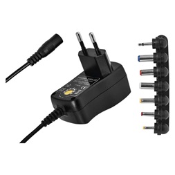 Emos N3110 univerzális 600mA hálózati adapter USB aljzattal