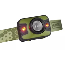 Emos P3539 CREE LED + 2x piros LED 330lm 3xAAA fejlámpa