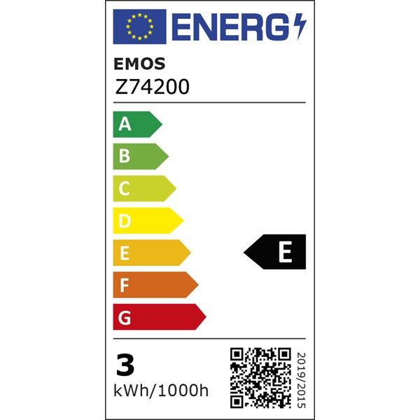 Emos Z74200 filament CANDLE 25W 250lumen E14 LED gyertya izzó