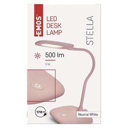 Emos Z7602P LED Stella rózsaszín asztali lámpa