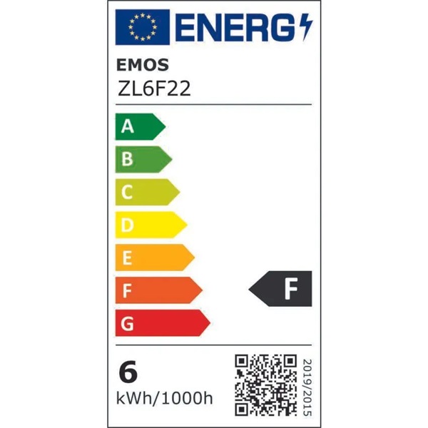 Emos ZL6F22 Basic MINI GLOBE 5,5W 470lumen E27 LED meleg fehér gömb izzó