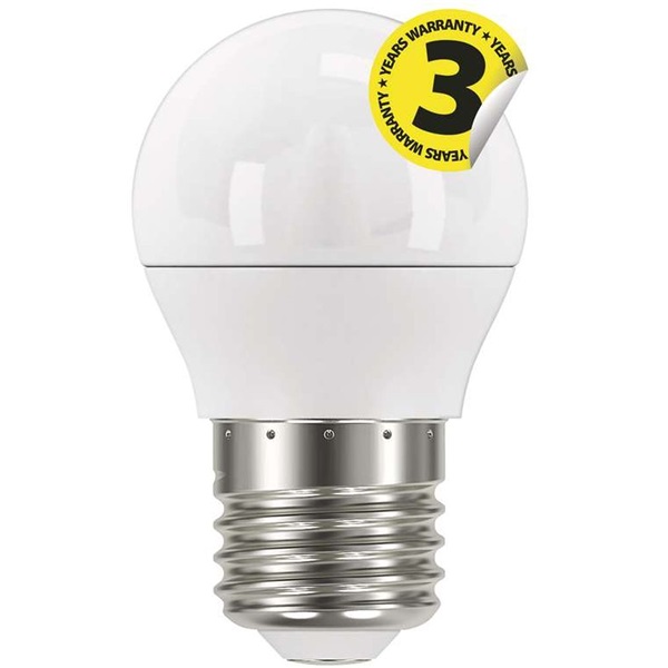 Emos ZQ1120 CLASSIC 6W E27 470 lumen meleg fehér LED kisgömb izzó