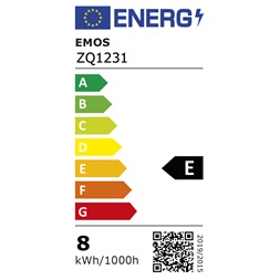 Emos ZQ1231 classic MINI 60W 806lumen E14 LED gömb izzó