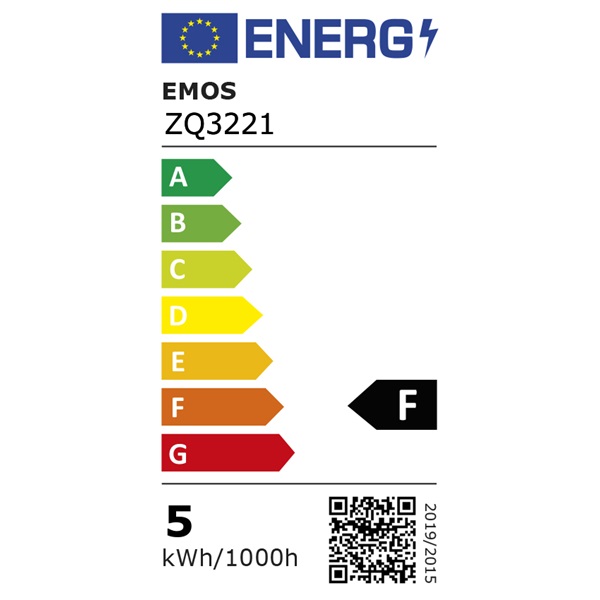 Emos ZQ3221 classic CANDLE 40W 470lumen E14 LED gyertya izzó