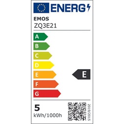 Emos ZQ3E21 Classic 4,2W 470lm E14 meleg fehér LED gyertya izzó