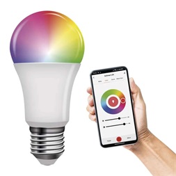 Emos ZQW514R GoSmart A60/9W(60W)/806lm/RGB/dimmelhető/Wi-Fi/E27 LED izzó