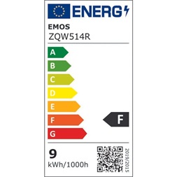 Emos ZQW514R GoSmart A60/9W(60W)/806lm/RGB/dimmelhető/Wi-Fi/E27 LED izzó