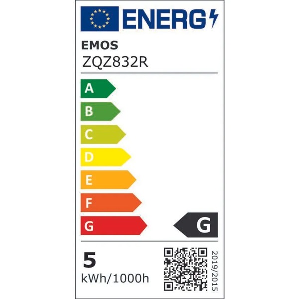 Emos ZQZ832R GoSmart MR16/4,8W(35W)/400lm/RGB/dimmelhető/Zigbee/GU10 LED izzó