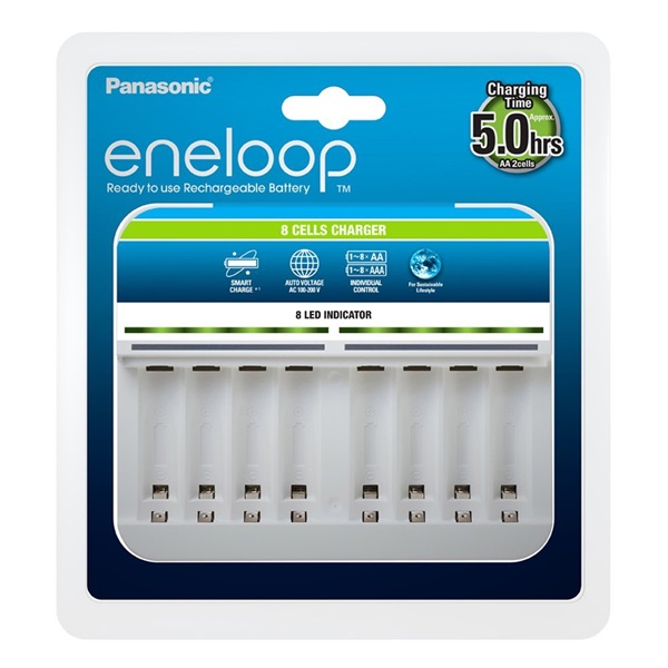 Panasonic Eneloop BQ-CC63 1/8db AA/AAA akku töltő