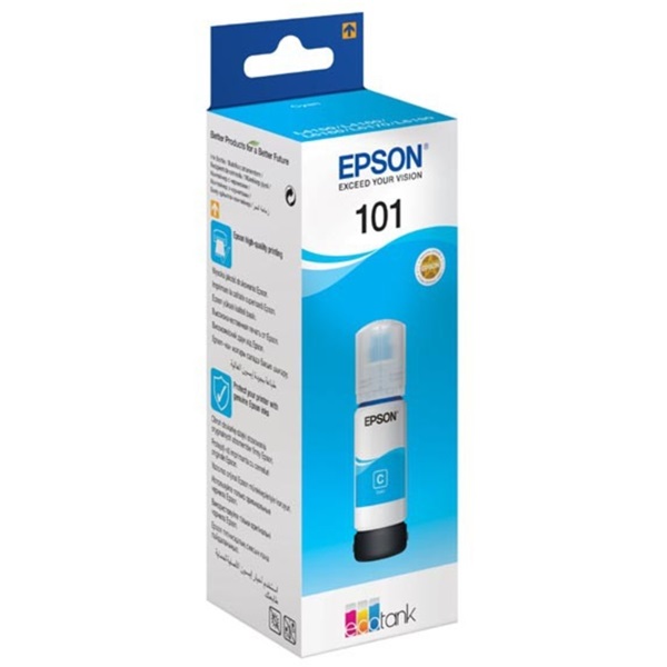 Epson C13T03V24A T03V2 70ml EcoTank kompatibilis cián tintapalack