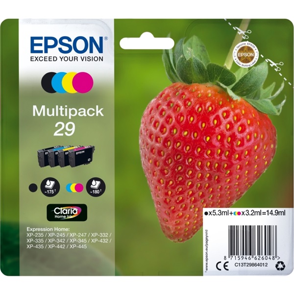 Epson C13T29864012 T2986 patron multipack No 29.