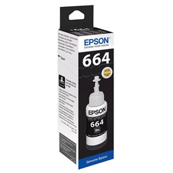 Epson C13T66414A T6641 70ml EcoTank kompatibilis fekete tintapalack