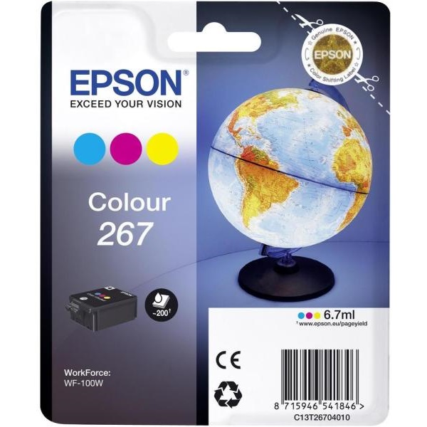 Epson C13T26704010 WF-100W színes  tintapatron