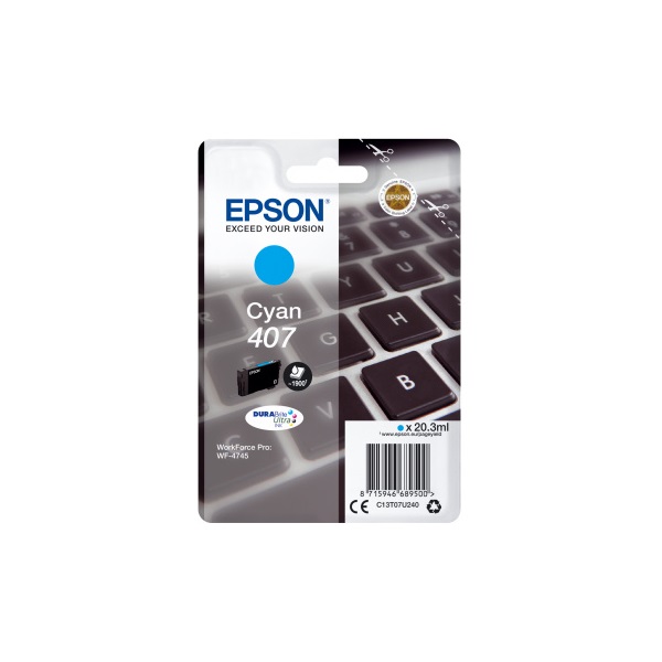 Epson C13T07U240 WF-4745DTWF L kék tintapatron