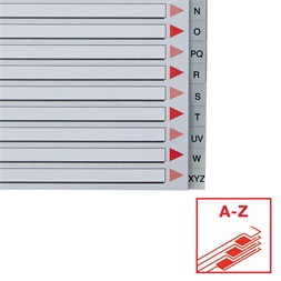 Esselte A-Z A4 Maxi műanyag regiszter