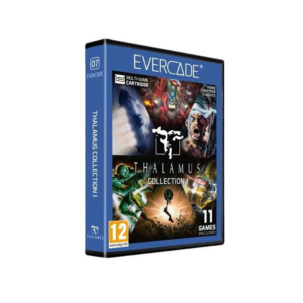 Evercade #07 Thalamus Collection 1 11in1 Retro Multi Game játékszoftver csomag