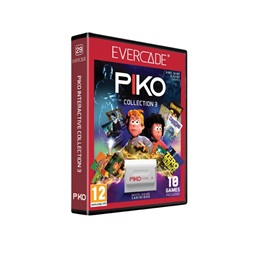 Evercade #29 PIKO Interactive Collection 3 10in1 Retro Multi Game játékszoftver csomag