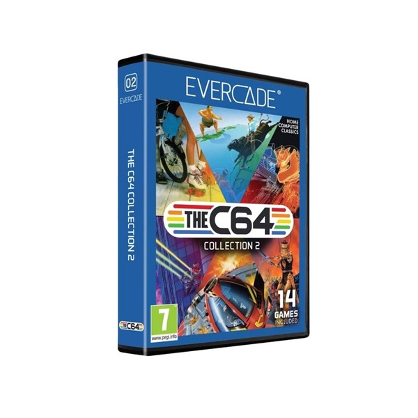 Evercade C2 The C64 Collection 2 14in1 Retro Multi Game játékszoftver csomag