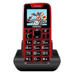 Evolveo EasyPhone EP501 1,8" piros mobiltelefon