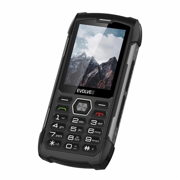 Evolveo STRONGPHONE H1 2,8" DualSIM fekete/szürke mobiltelefon