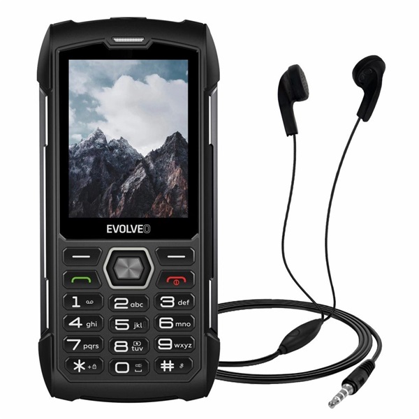 Evolveo STRONGPHONE H1 2,8" DualSIM fekete/szürke mobiltelefon