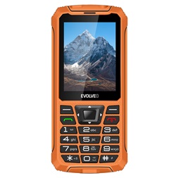 Evolveo STRONGPHONE Z6 2,8" DualSIM narancs mobiltelefon